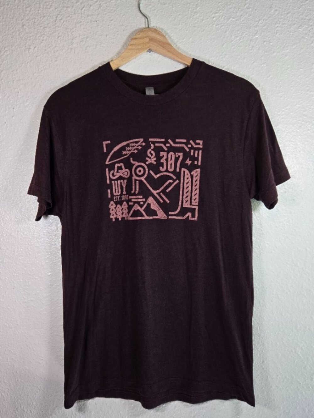 Homeplace Apparel Wyoming Western State Icons Tee